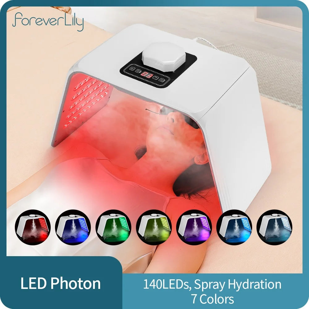 Túnel LED de Fototerapia Profesional Facial y Corporal Profesional – 7 Colores | Hidratación y Regeneración de la Piel